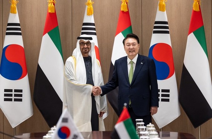 尹 대통령 “한국과 UAE의 협력 사업, 양국 국민들에게 무한한 기회 안길 것”
